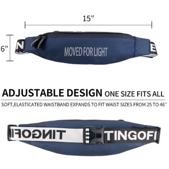 SHUJIN Unisex Shoulder, Waist and Fanny Pack - Picture 7 of 7